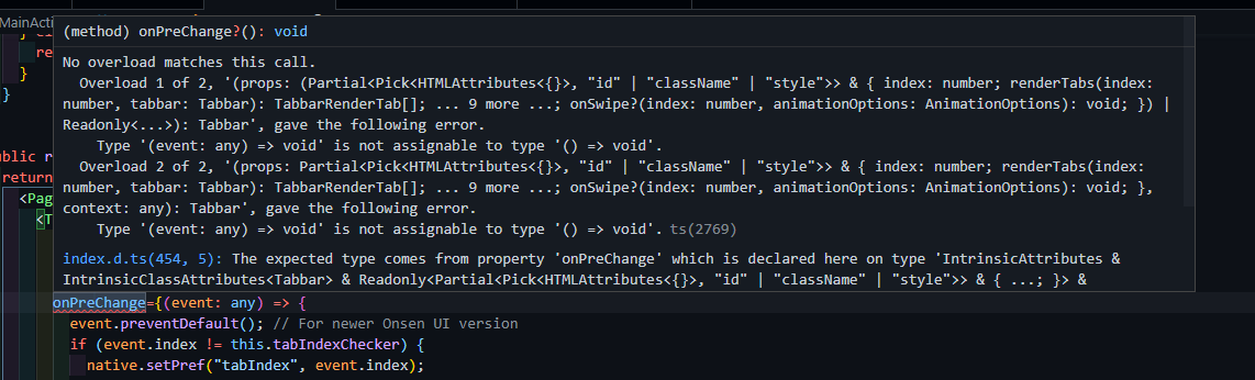 [Bug] Many props missing · Issue #2959 · OnsenUI/OnsenUI · GitHub