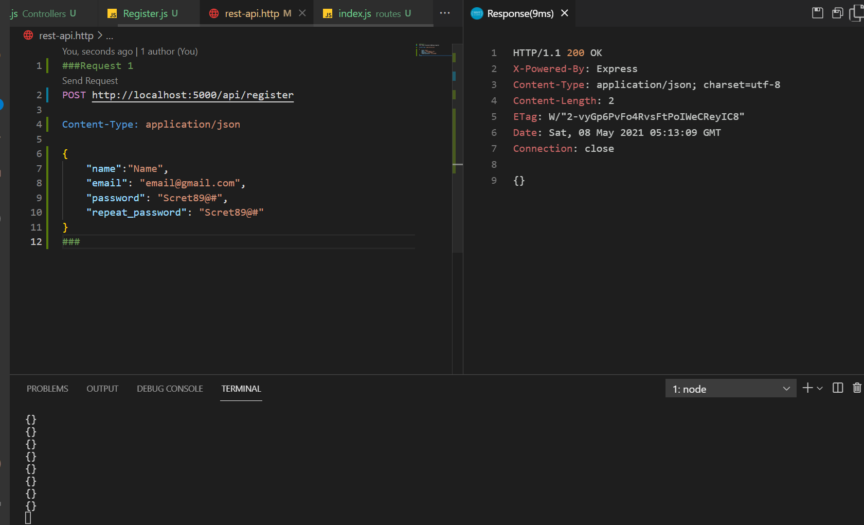 req.body is empty · Issue #841 · Huachao/vscode-restclient · GitHub