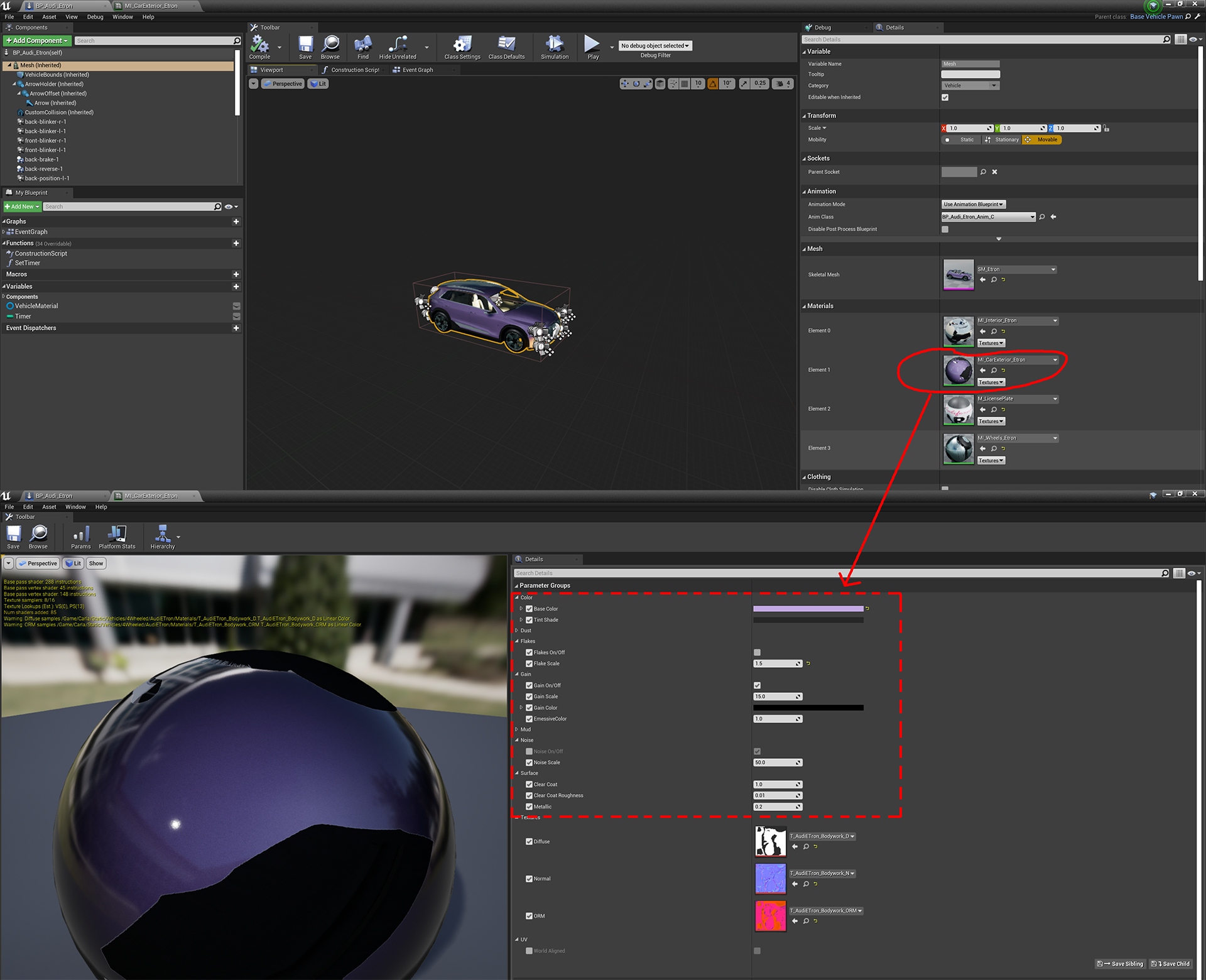 Python API for appearance changes of the actors in the scene. · Issue ...