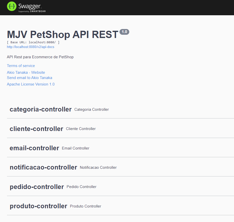 Pet Store Api GitHub - akiotnk00/petshopAPI: API Rest E-commerce - PetShop - Java ...