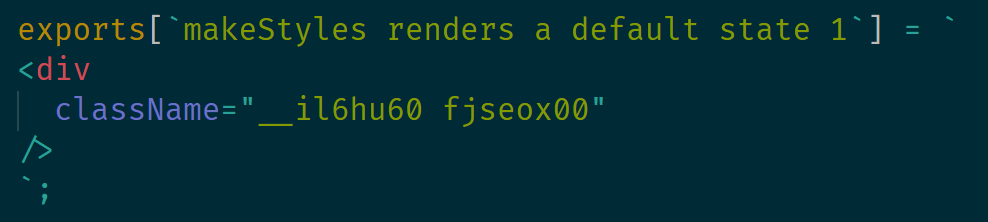 makeStyles in Unit Tests · Issue #17795 · microsoft/fluentui · GitHub