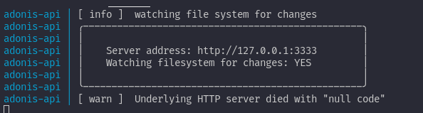 Error: Server returned nothing (no headers, no data) with docker ...