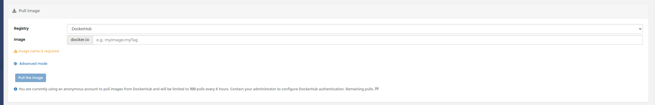 Introduce UX enhancements regarding Docker pull limitations · Issue ...