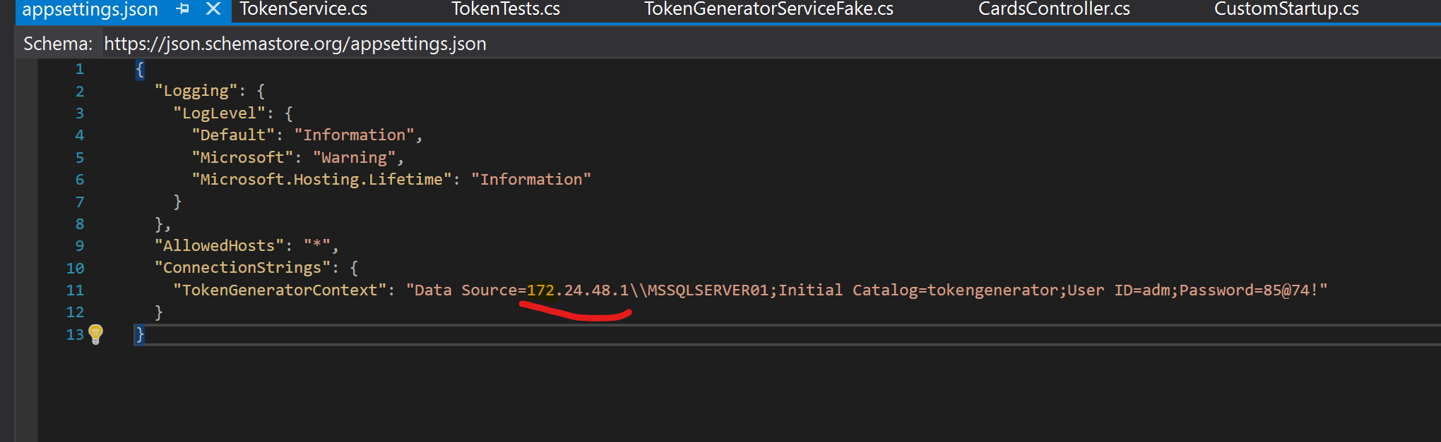 Github gmanzini tokenservice