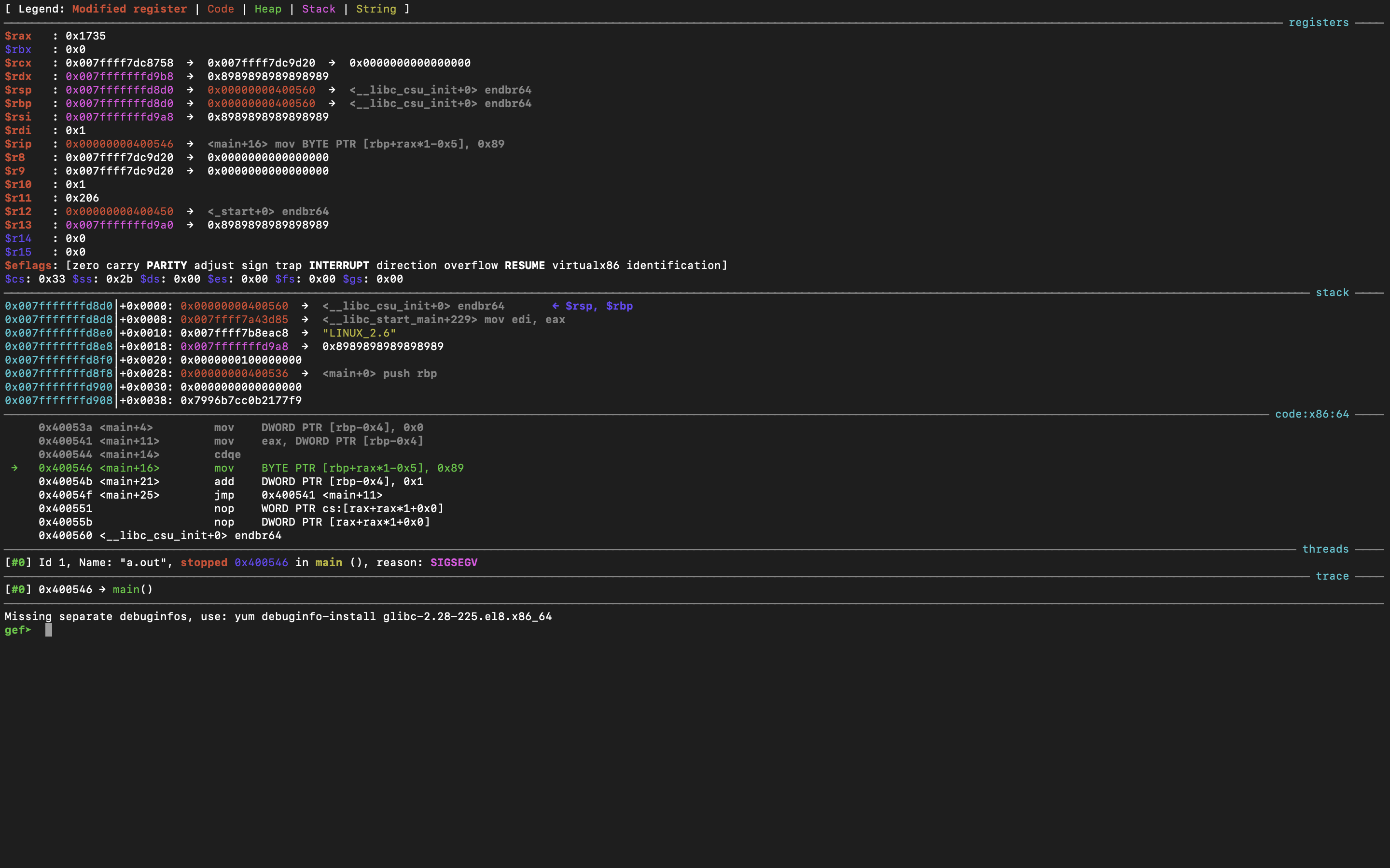On CentOS 7, some bottles cause segfault · Issue 132852 · Homebrew