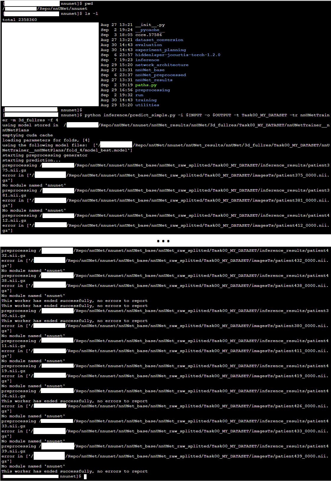error during inference · Issue #59 · MIC-DKFZ/nnUNet · GitHub