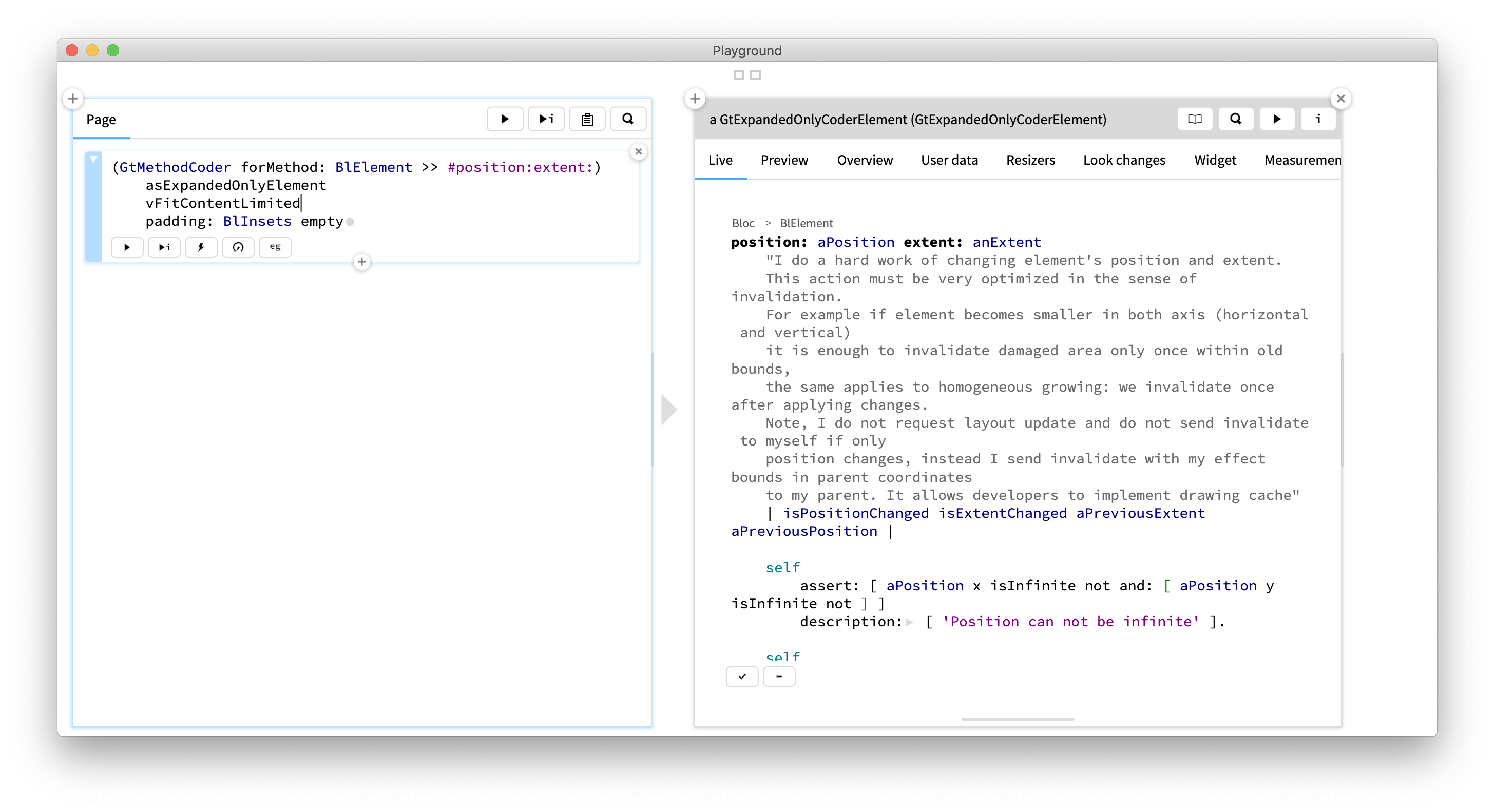 [Coder] Add expanded only coder element · Issue #1167 · feenkcom ...