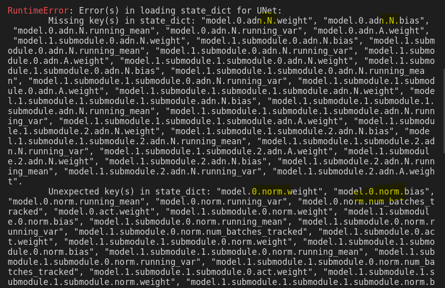 MONAI version 4 changes norm to N · Issue #1410 · Project-MONAI/MONAI ...