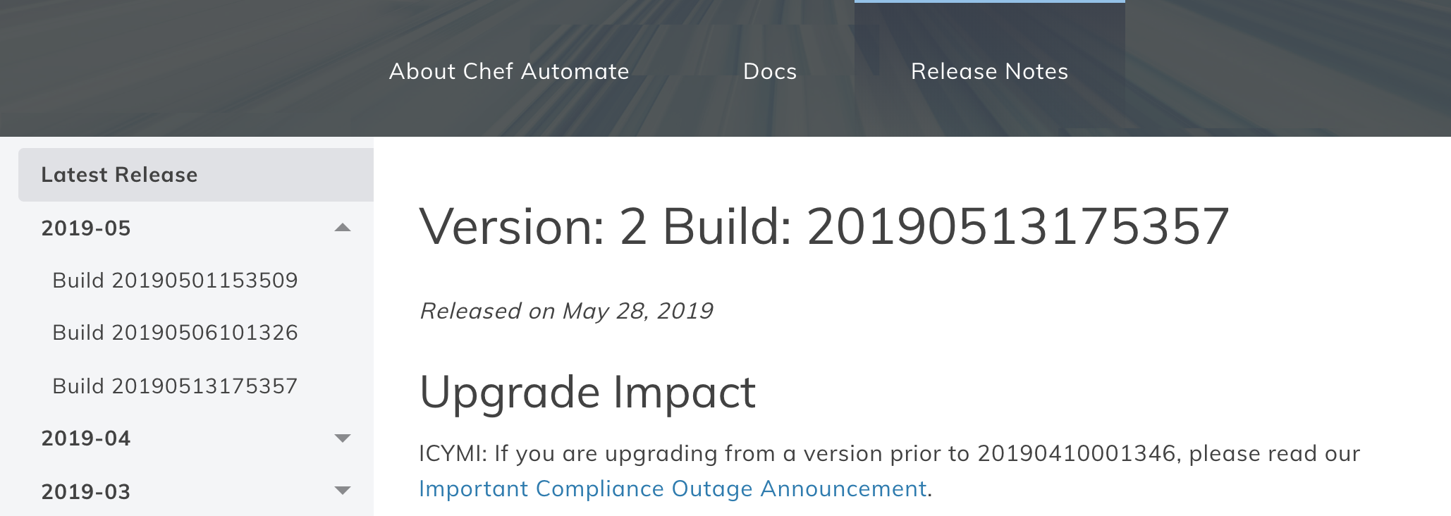 Display version and build in UI, CLI, Release Notes, and Downloads page ...