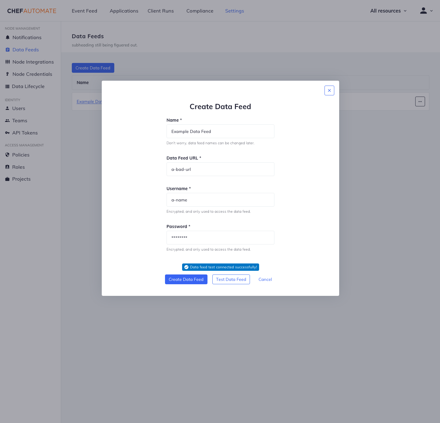 data feed UI consistency update - create modal · Issue #2760 · chef ...