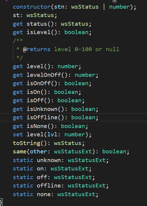 Inconsistent "An accessor cannot be declared in an ambient context ...