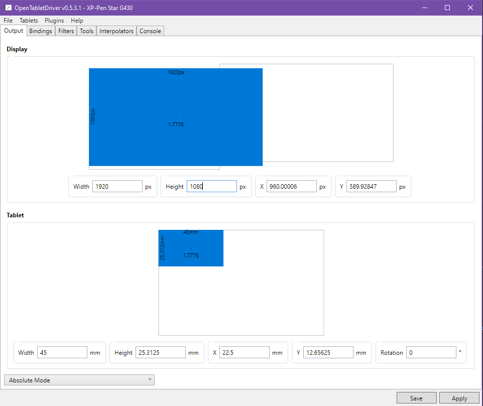 Support Request: Tablet Area doesn't reach the whole screen · Issue ...