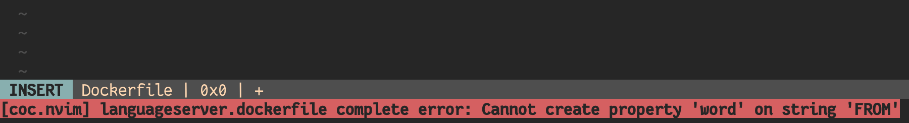 latest release break support of dockerfile lsp · Issue #169 · neoclide ...