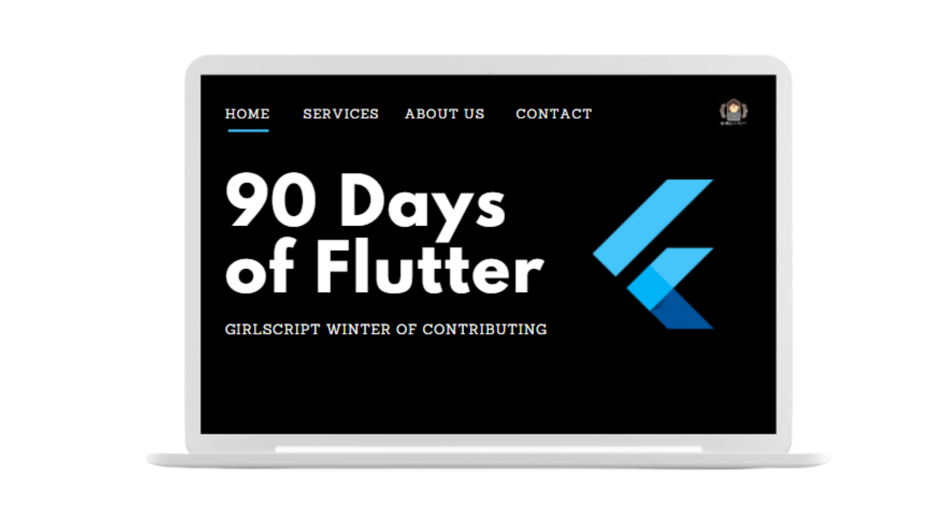 Flutter logo