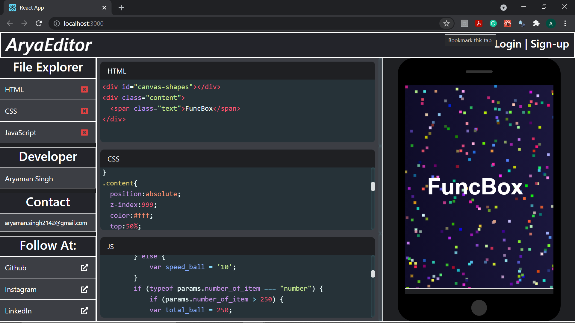 GitHub - Aryaman21/AryaEditor