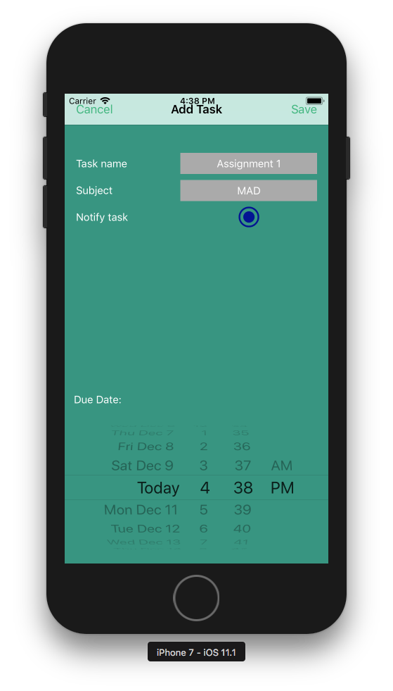 GitHub - abdulrahman9966/Student-Planner: An iOS application where ...