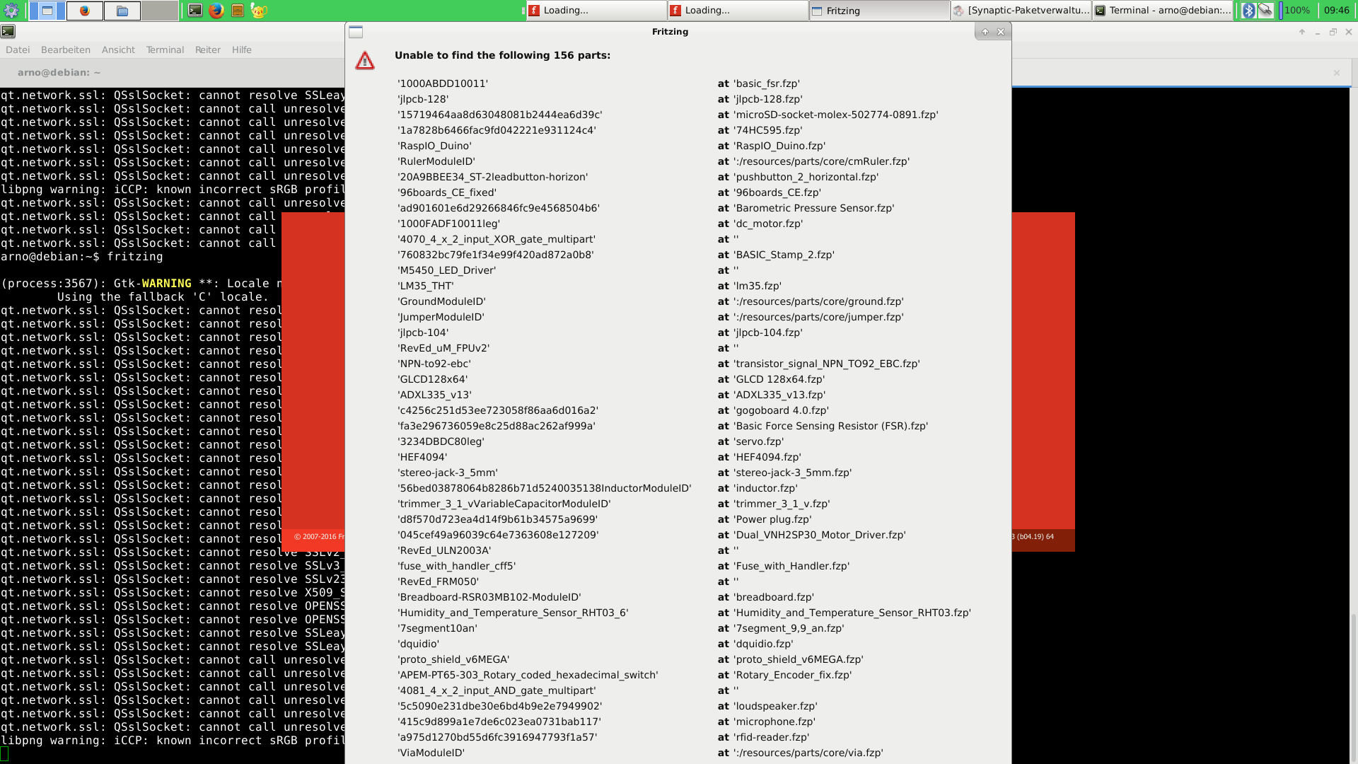 Does not work on Debian 9.2 ( Stretch ) properly · Issue #3371 ·  fritzing/fritzing-app