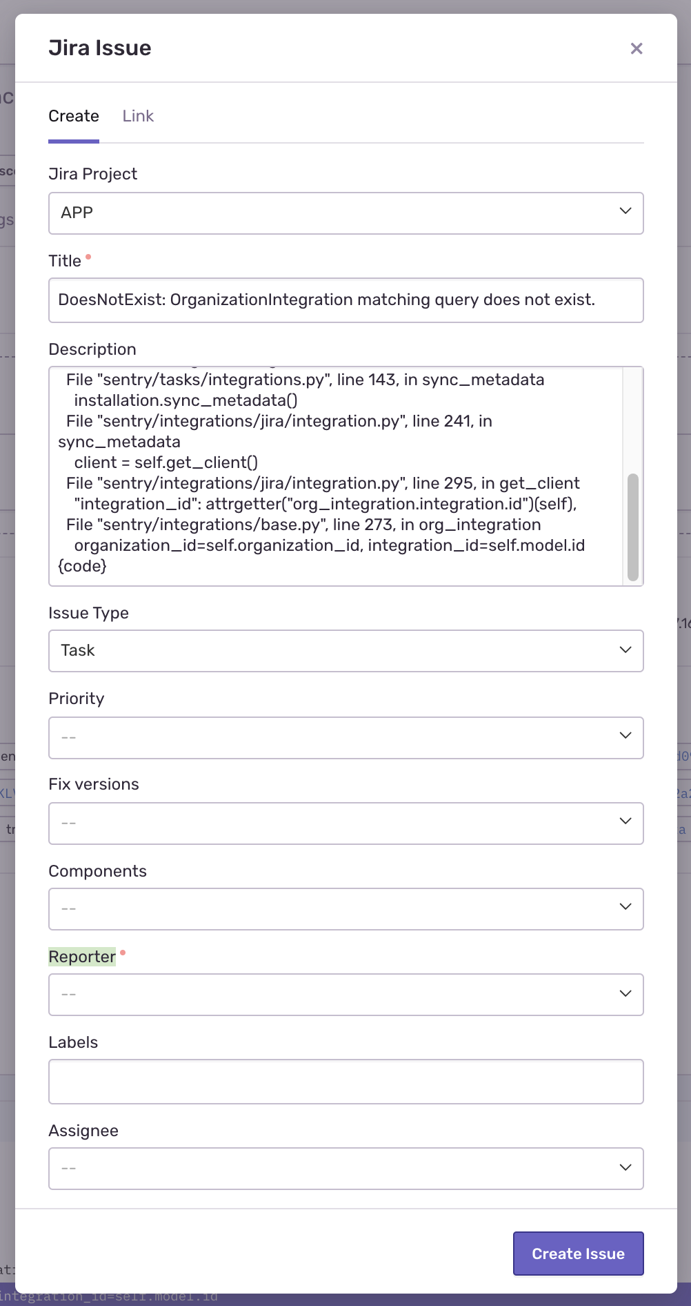 Support persisting user-scoped defaults for issues integrations to ...
