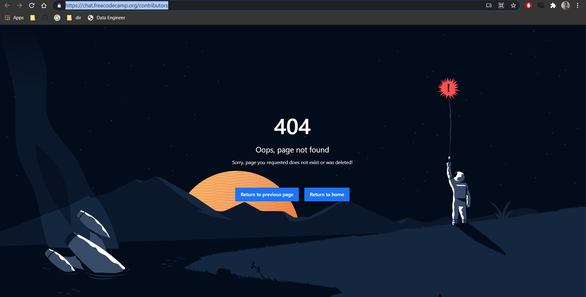 Fixing redirect link · Issue #40930 · freeCodeCamp/freeCodeCamp · GitHub