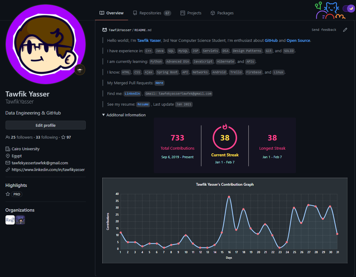GitHubProfileTawfikYasser