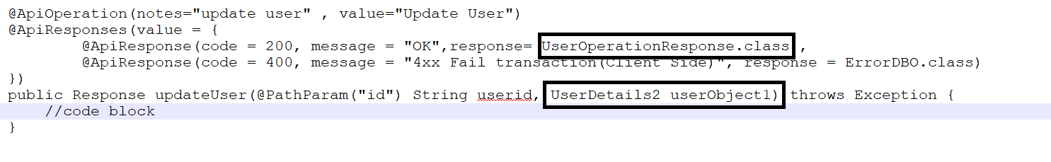 API