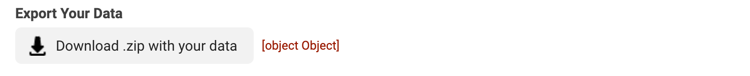 Unable to export app data as .zip · Issue #1753 · wit-ai/wit · GitHub