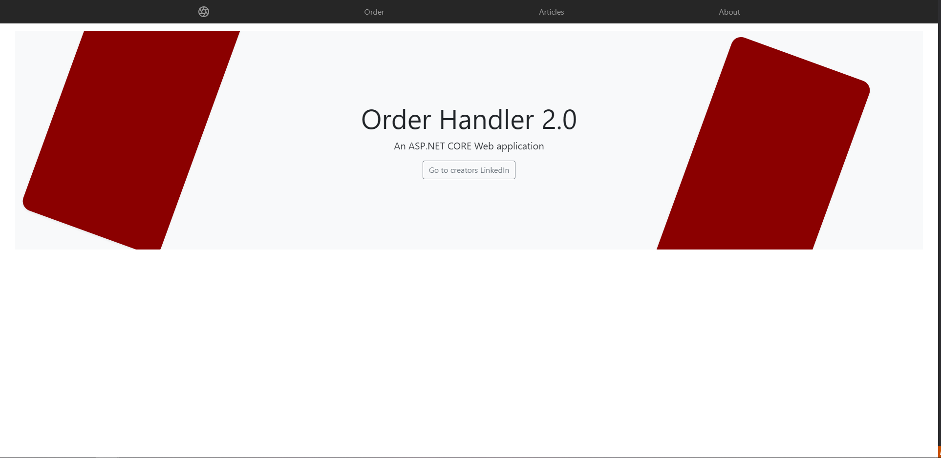 GitHub - erikholm97/OrderHandler: An ASP.NET with Entity Core Framework ...