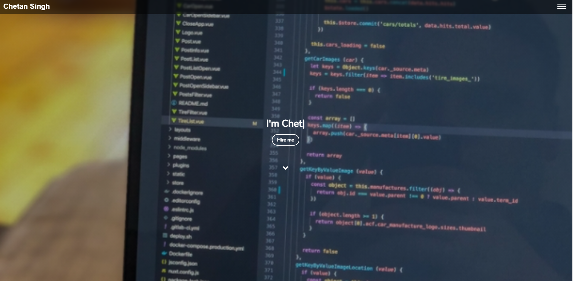 GitHub - eleCtrik18/portfolio_template: A portfolio website template