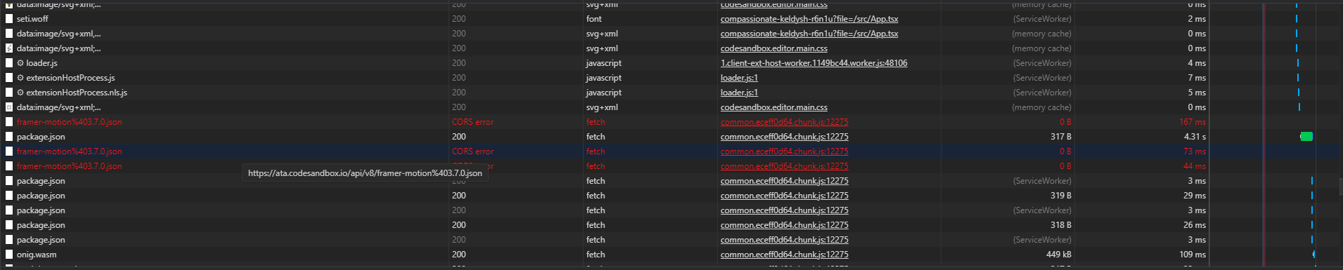 [BUG] Codesandbox and declaration types · Issue #1007 · framer/motion ...