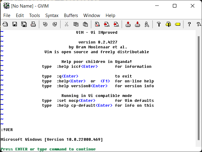 gvim win32: unexpected and unclear `:!{cmd}` behavior · Issue #9677 ...