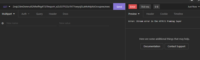 Error: Stream error in the HTTP/2 framing layer · Issue #4822 · Kong ...