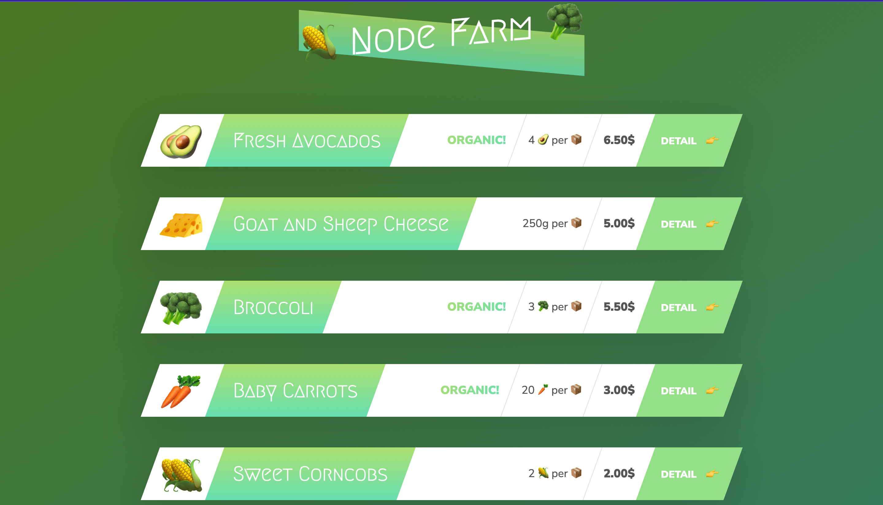 GitHub - Tkwenan/Node-Farm: A web API built using Node.js and HTML ...