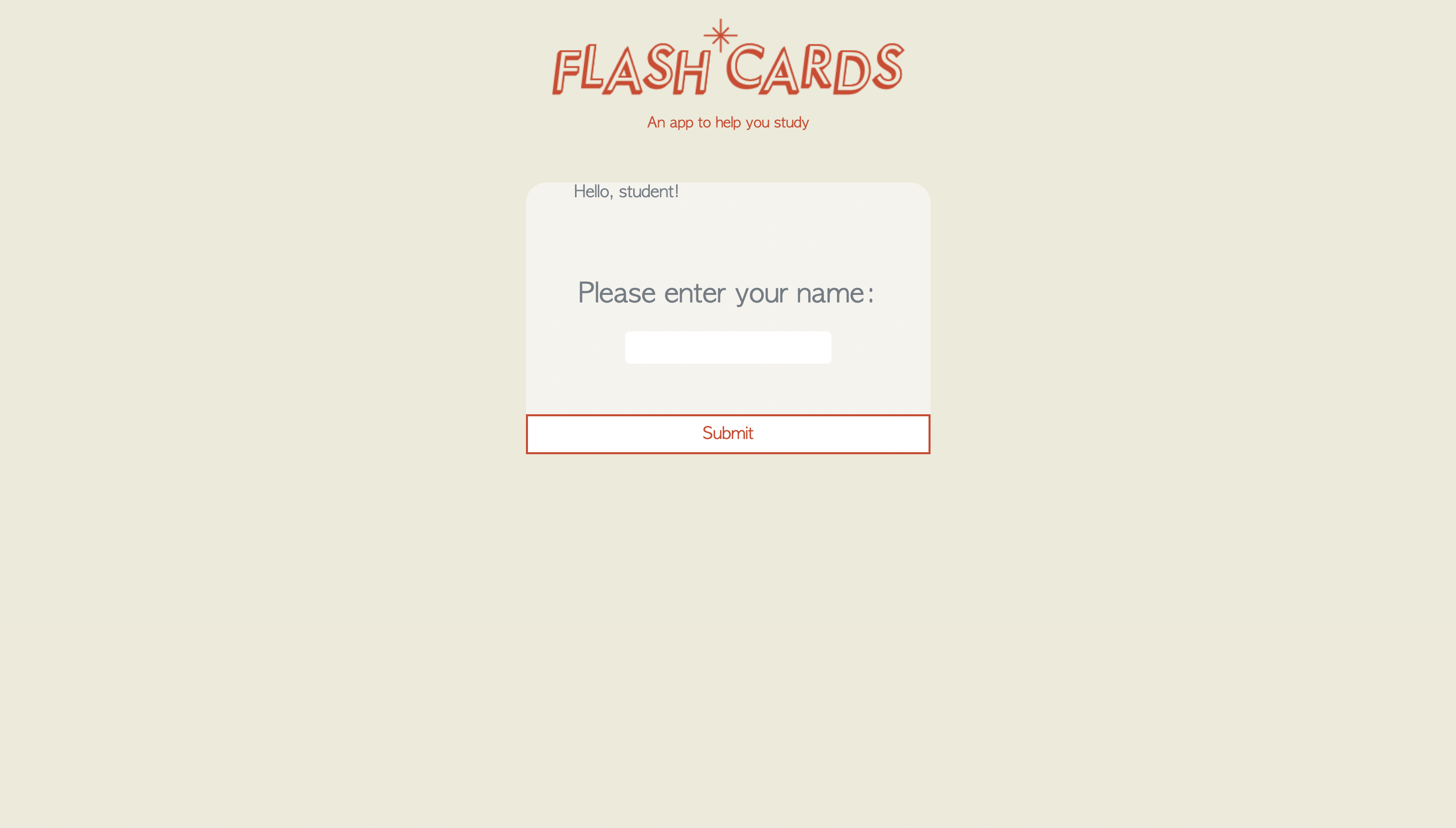 GitHub Tkwenan/FlashcardsApp A flashcard app that can be used to