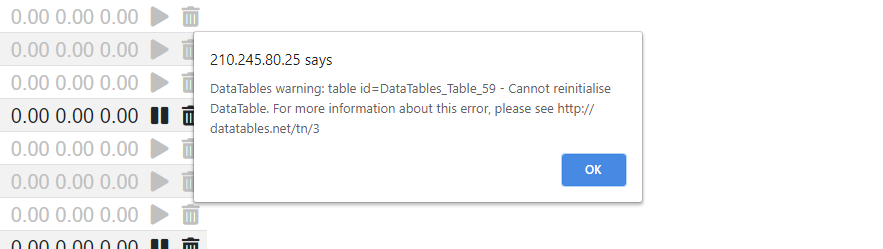 CannotDatatable