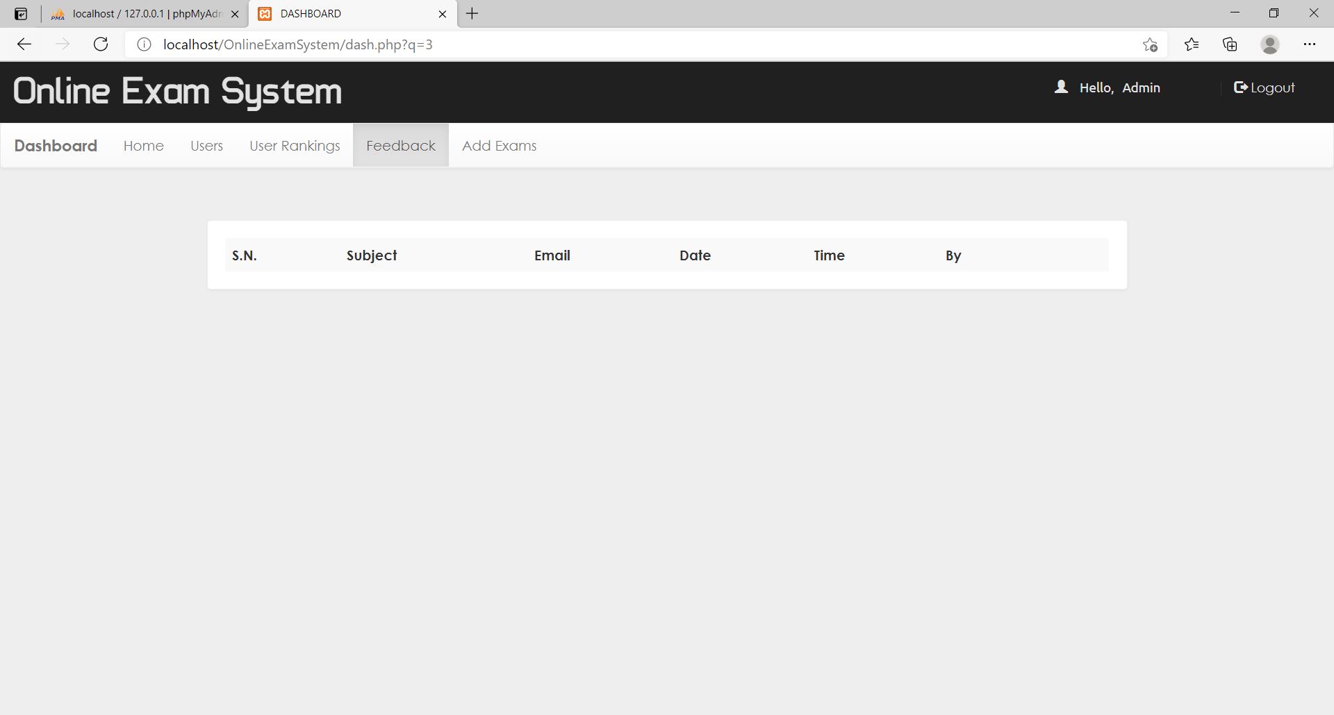 GitHub - Aiperi233/OnlineExaminationSystem