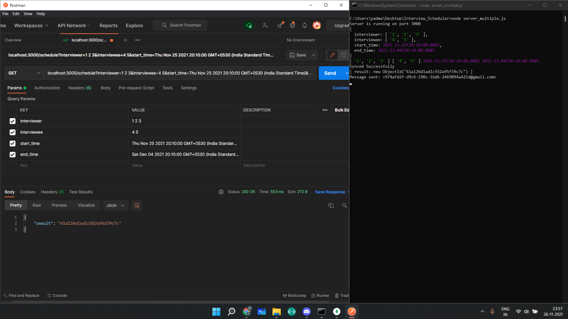 GitHub - padma00/Interview_Schedular: A simple app for interview scheduling