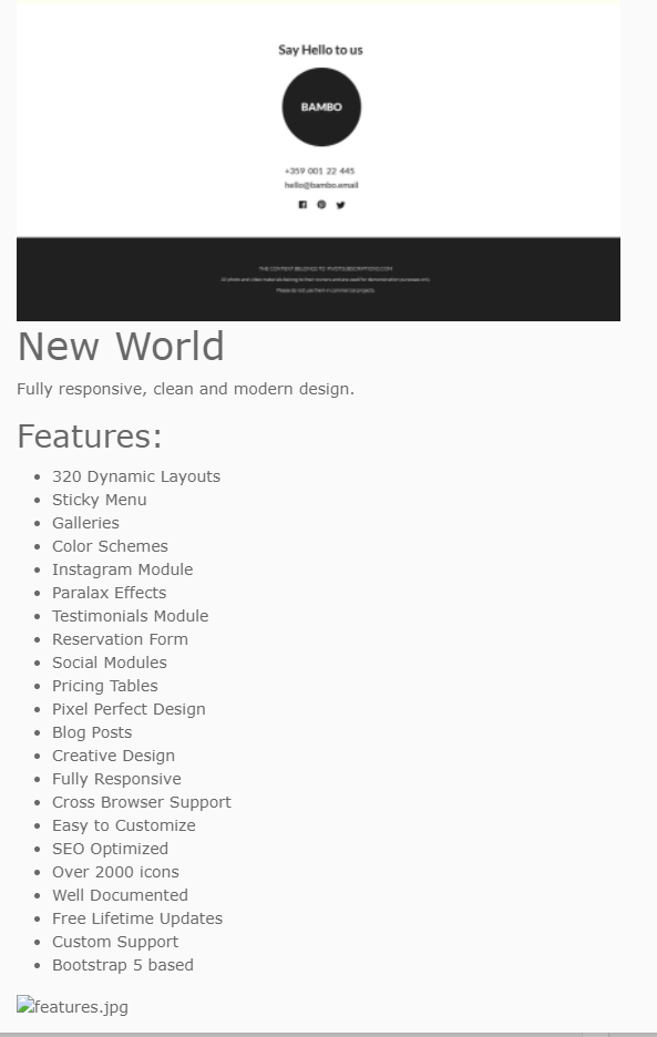 Marketplace Template information has New World details on some of the ...