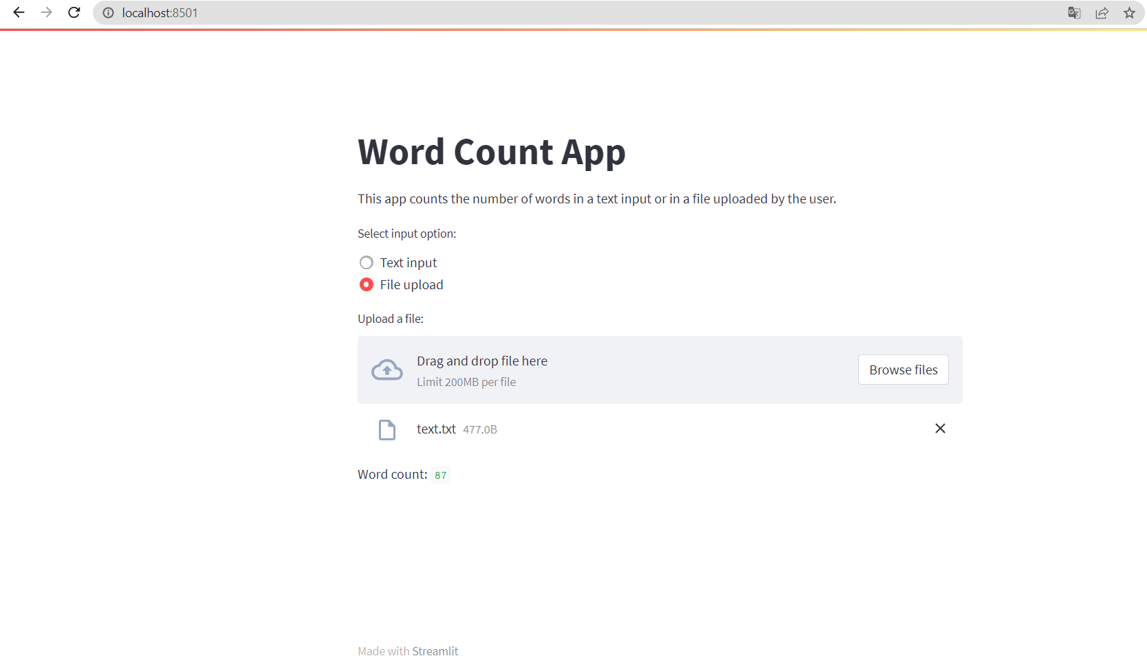 GitHub - actuaryhafeez/StreamlitWordCounter: A word count app that ...