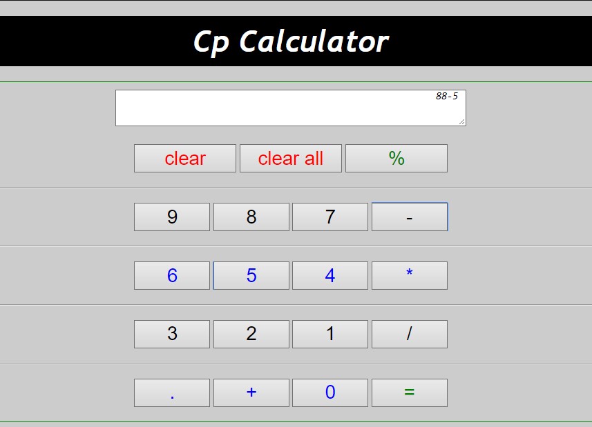 GitHub - papilocollanso/Cp-Calculator