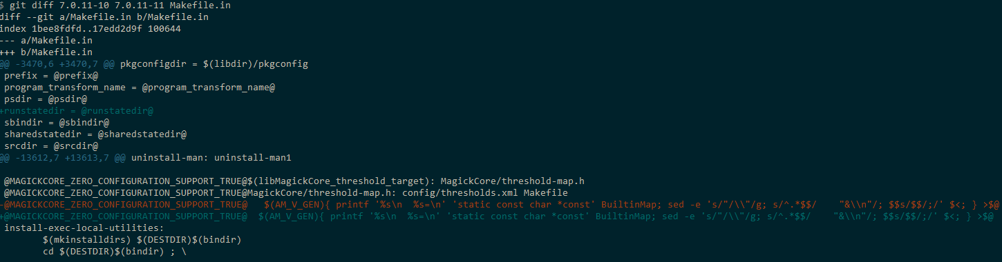 Compile 7.0.11-11 | 7.0.11-12 missing separator · Issue #3664 ...
