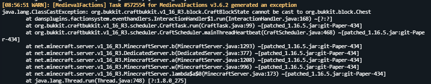 Console Errors · Issue #893 · Dans-Plugins/Medieval-Factions · GitHub