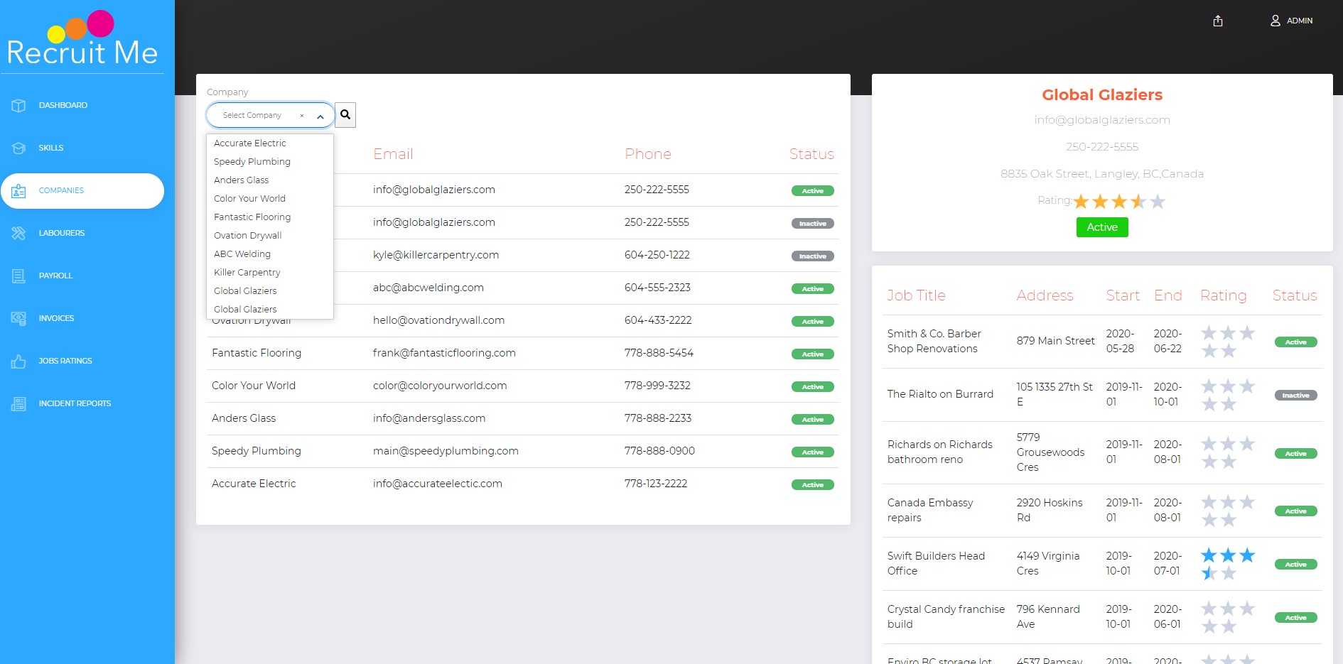 GitHub - denismaltev/RecruitmentSystem_front_end: Recruitment System ...