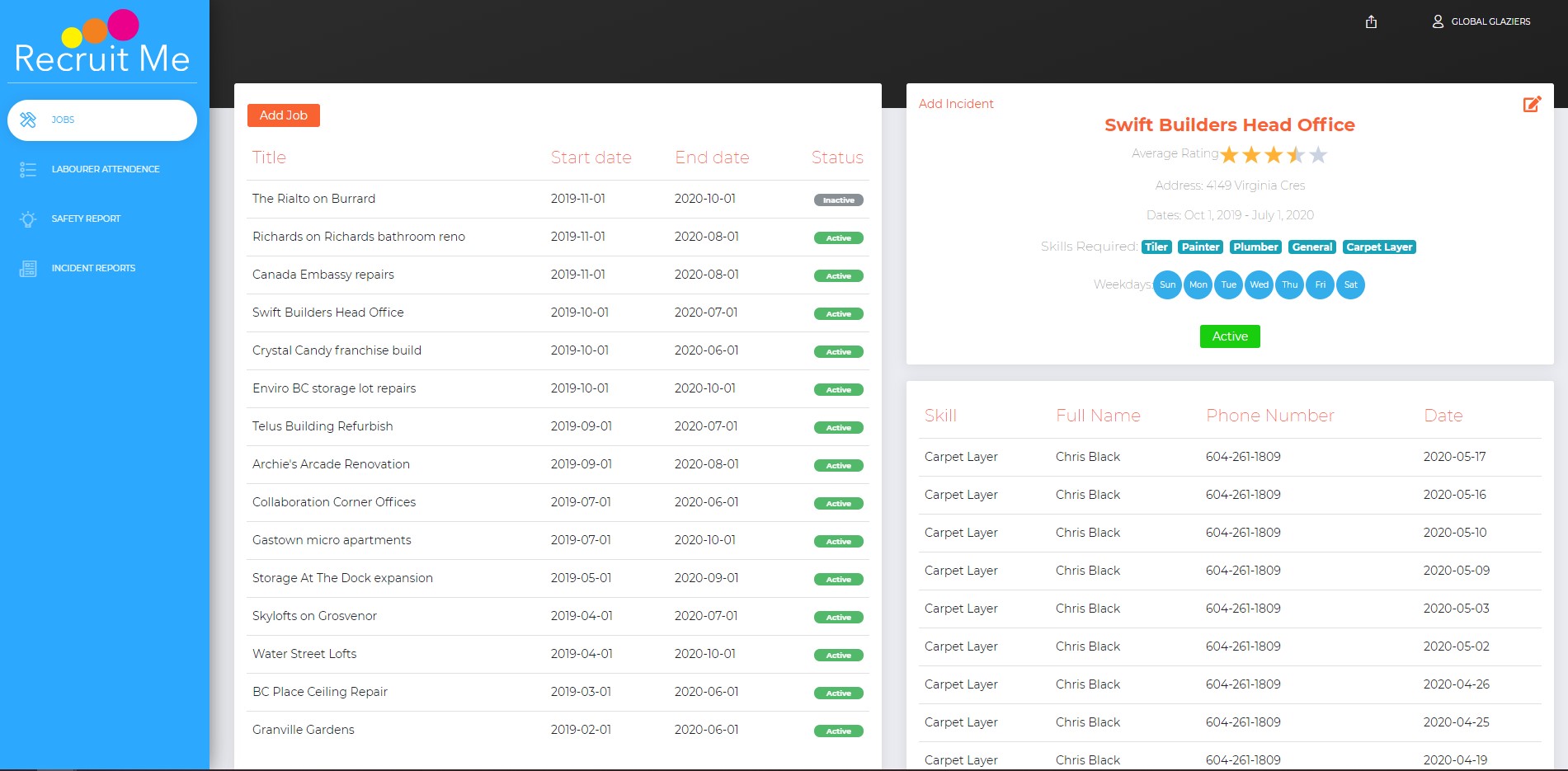 GitHub - denismaltev/RecruitmentSystem_front_end: Recruitment System ...