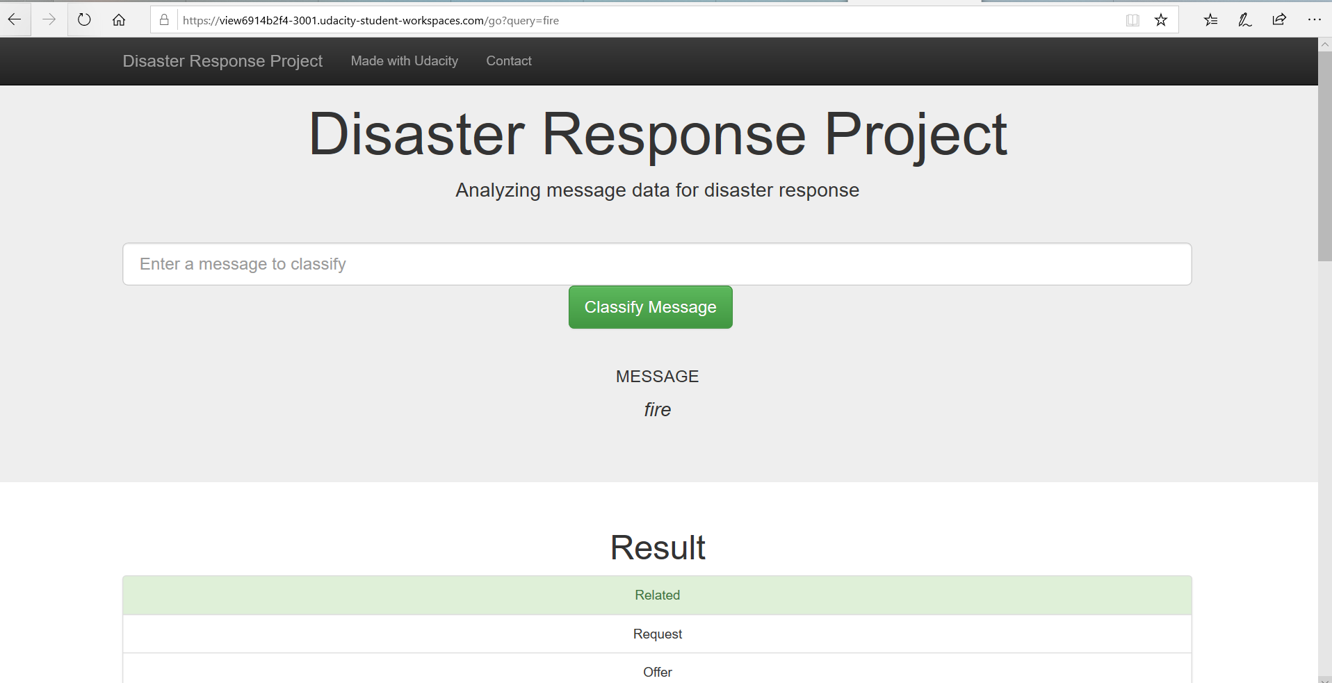 GitHub - MazenDS/Disaster-Response-Pipeline: project will include a web ...