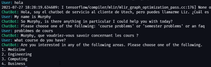 GitHub - Murphy-Facey/liz-chatbot-python: A simple chatbot created ...
