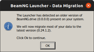 BeamNGLauncherError