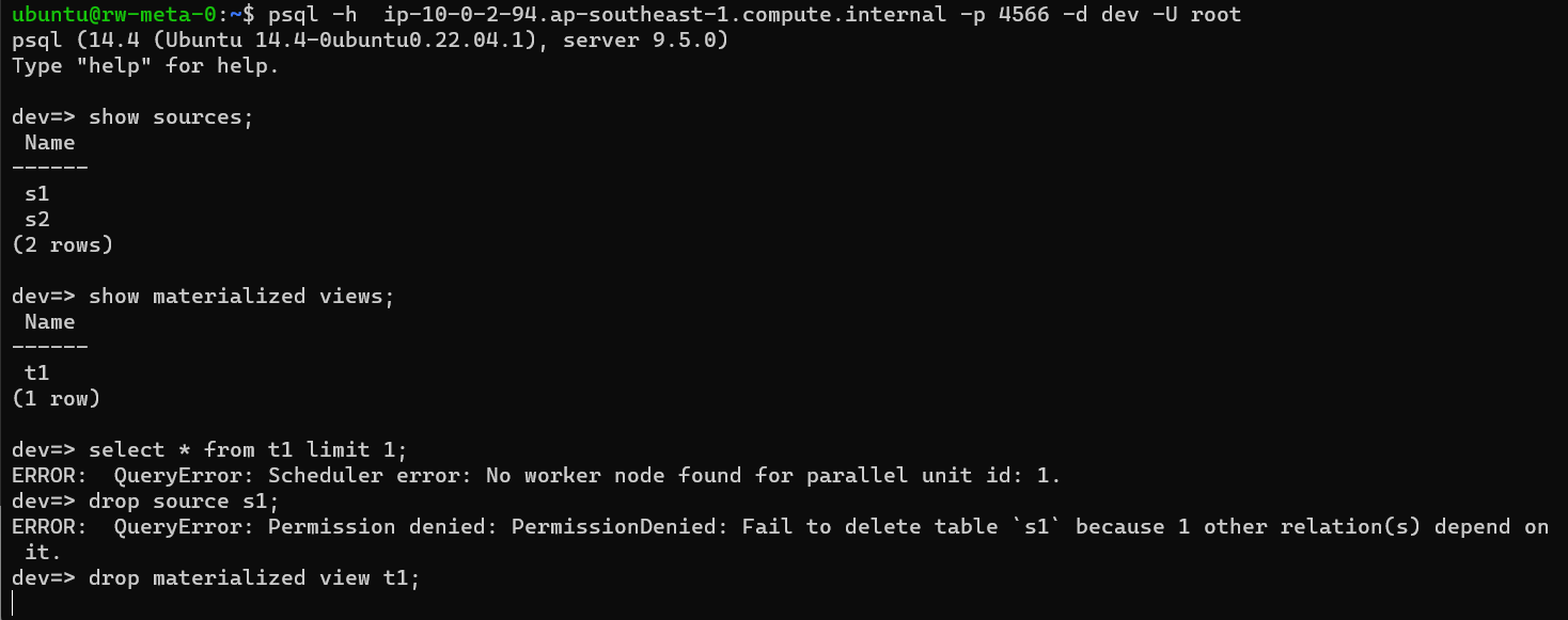 bug: MV gets stuck on node failure · Issue #4553 · risingwavelabs ...