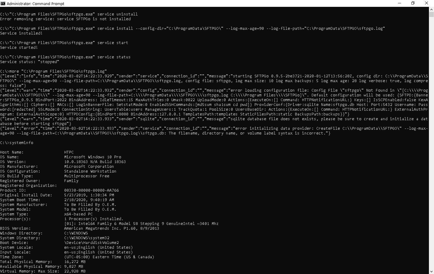 error if trailing backslash in config-dir (Windows) · Issue #80 ...
