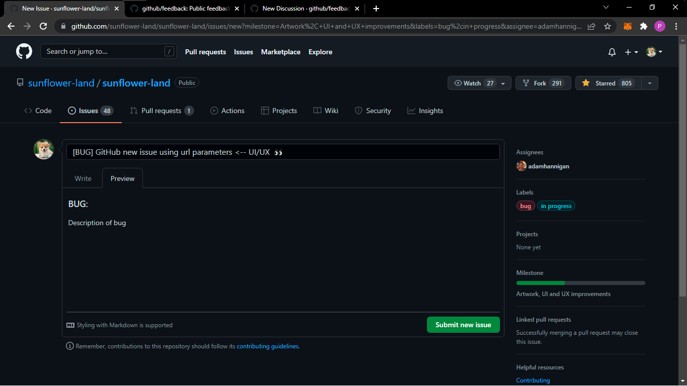 Unauthorized users can make changes in Issues UI through URL parameters ...