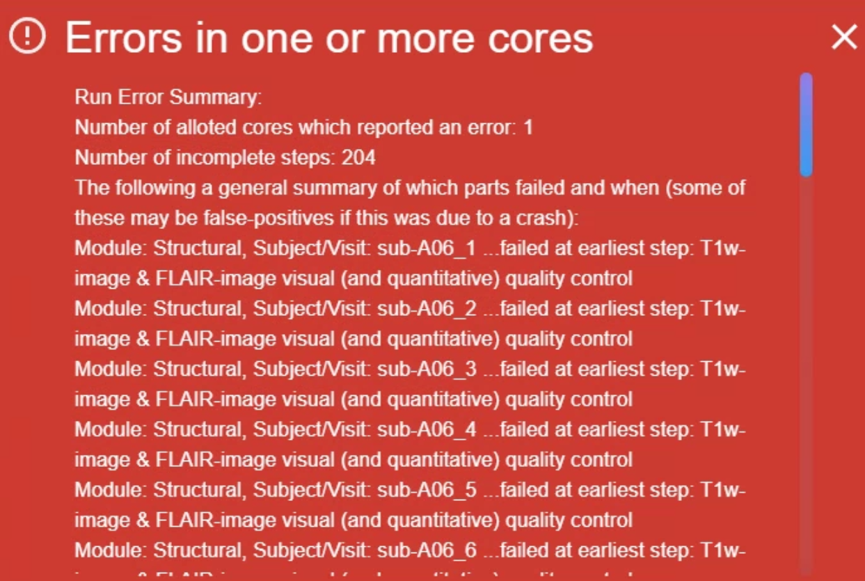 Error by Unrecognized field name "STRUCT" · ExploreASL ExploreASL